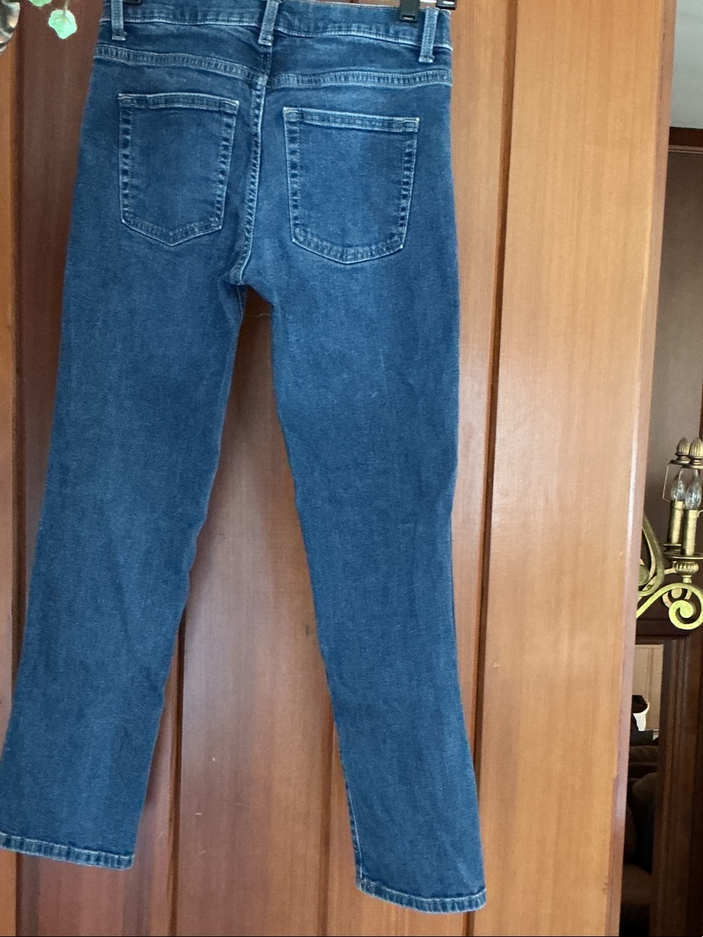 Sonoma Men’s Dark Blue Slim Straight Jeans - Picture 2 of 2